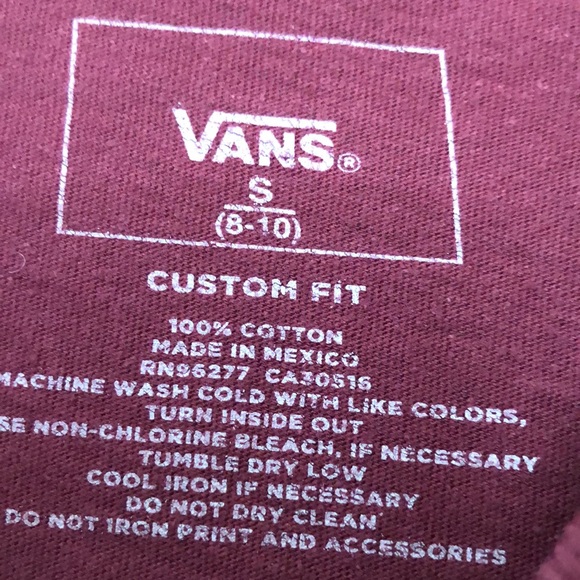 VANS Boys tee S - Picture 3 of 4